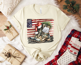 Military Christmas Crew Sweatshirt