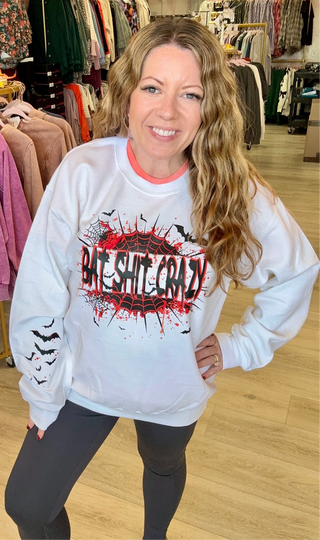 Bat Shit Crazy Crewneck