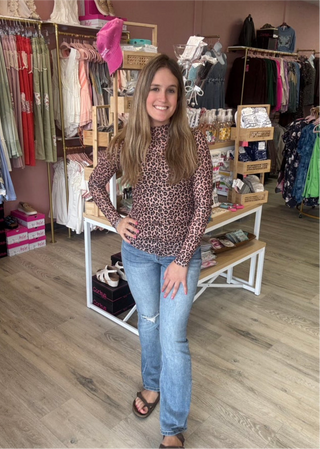 Mia High Rise Bootcut Distressed Jeans