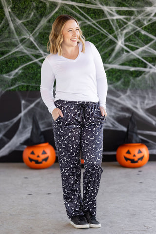 IN STOCK Lounge Pants - Midnight Bats FINAL SALE