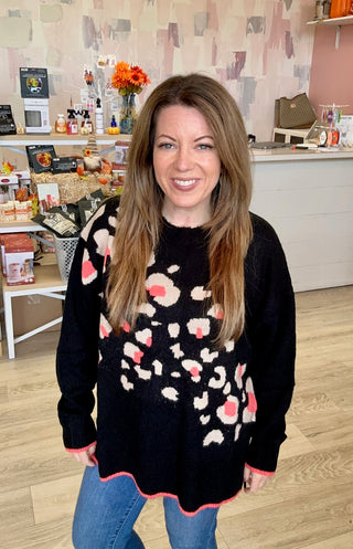 Leopard Print Sweater
