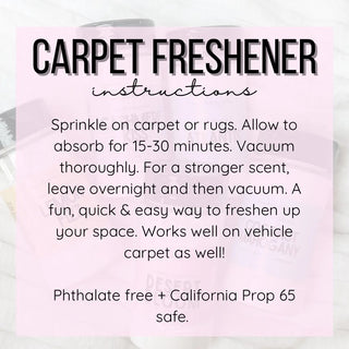 Fall Carpet Refresher Sprinkles