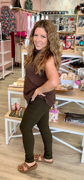 Hyperstretch Skinny Cargo Pants