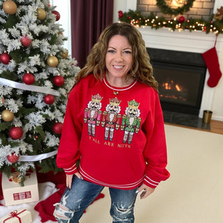 Simply Southern Nutcracker Varsity Sweater