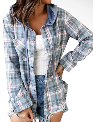 Sweetly Layered Plaid Shacket