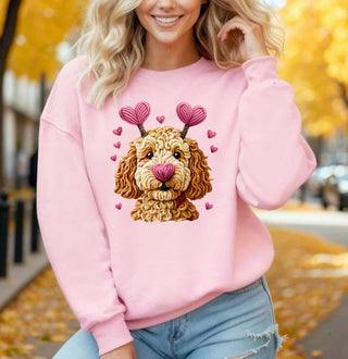 Valentine Goldendoodle Crewneck