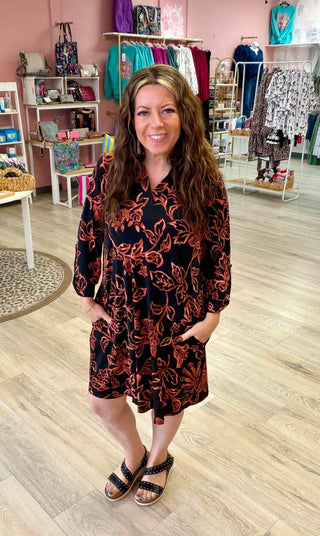Midnight in October Dress