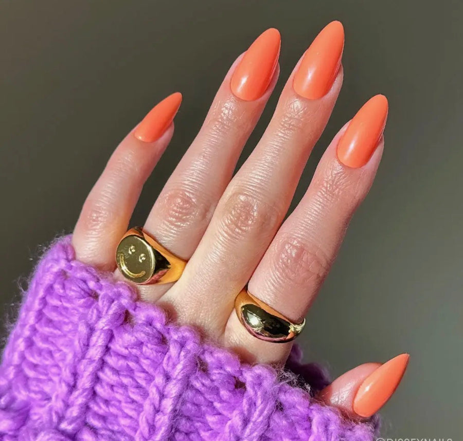 Glamnetic Press On Nails - Tangerine