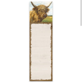 Highland Cow Note Pad