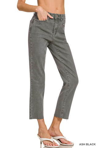 High Waisted Rebel Straight Leg Pants