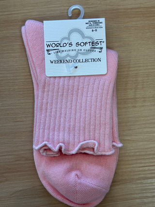 Quarter Ruffle OS Pink
