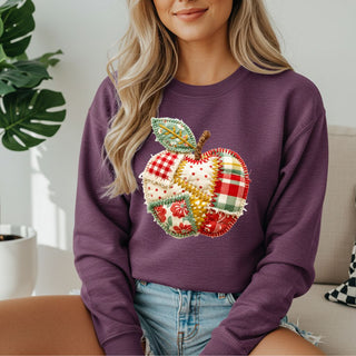 Back To School Apple Sweatshirt