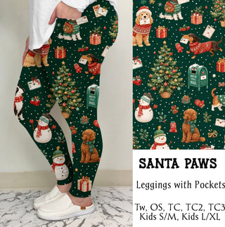 Santa Paws Leggings/Joggers | Run Ends 9/8 | ETA 42 days