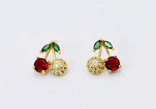 Simply Cherry Earrings