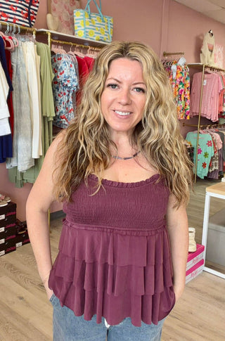 Plum Pretty Babydoll Cami