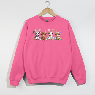 Easter Cow Crewneck