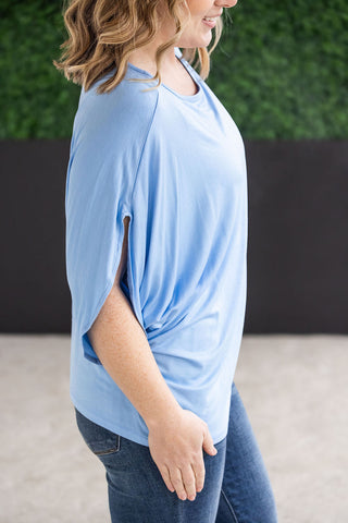 IN STOCK Darcy Dolman Top - Sky Blue FINAL SALE