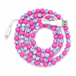 4 in 1 - 6 Foot Beaded Chargers