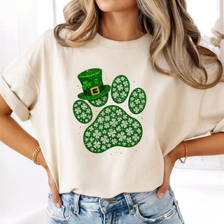 Lucky Paw Print Tshirt