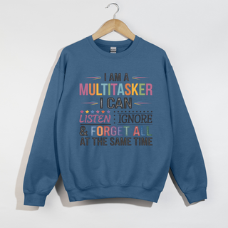 Multitasker Crewneck