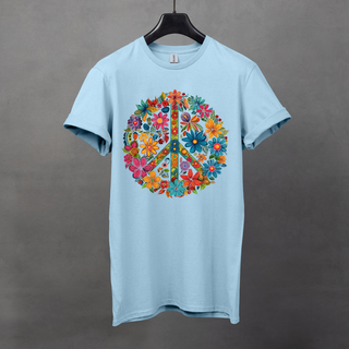 Peace Floral T-Shirt