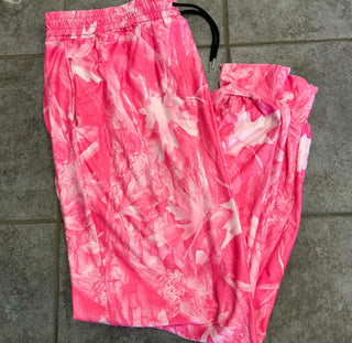 Pink Camo Joggers