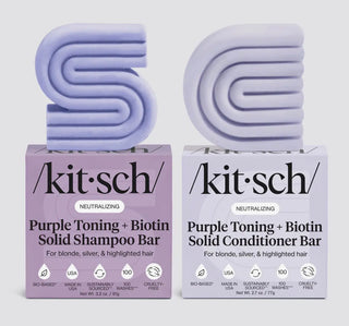 Purple Toning Shampoo & Conditioner Bar Set