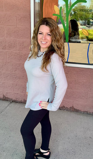 Soo Soft Baby Waffle Knit Top