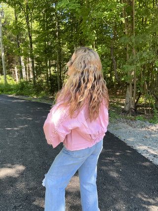 Diamonds & Pearls Denim Jacket