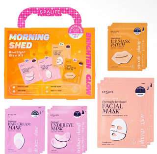 Christmas Holiday Morning Shed Overnight Glow Kit | 12 Piece Gift Set