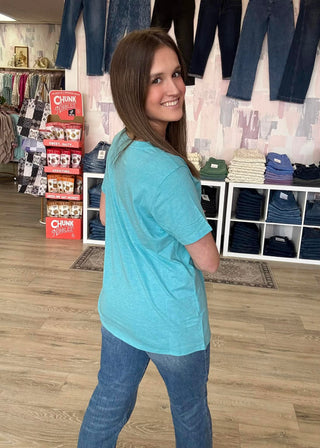 Summer Basics Vneck Tee