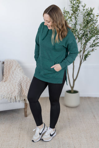IN STOCK Vintage Wash Hoodie - Hunter Green FINAL SALE