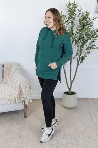 IN STOCK Vintage Wash Hoodie - Hunter Green FINAL SALE