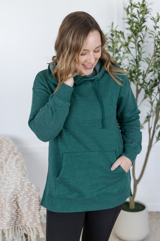 IN STOCK Vintage Wash Hoodie - Hunter Green FINAL SALE