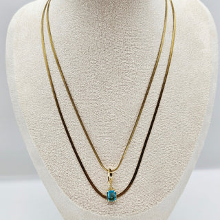 Interchangeable Glass Charm Party - Necklace & Earrings