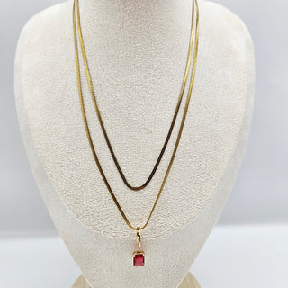 Interchangeable Glass Charm Party - Necklace & Earrings