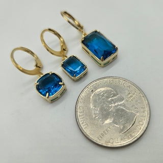 Interchangeable Glass Charm Party - Necklace & Earrings