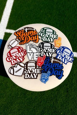 The End Zone Embroidered Patch Bundle