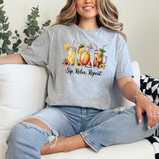 Sip Relax Repeat T-Shirt