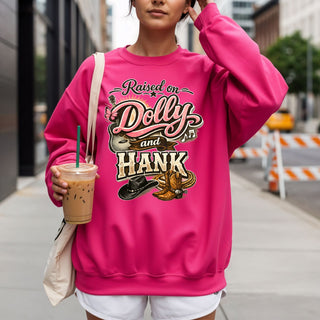 Raised on Dolly & Hank Sweatshirt