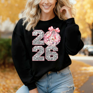 2026 Glitter Disco Crewneck