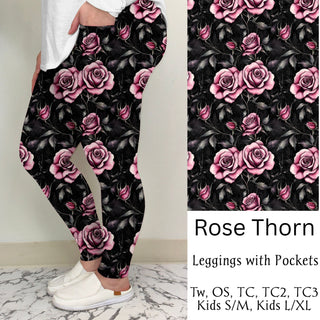 Rose Thorn Leggings/Joggers | Run ends 11/24| ETA 42 Days