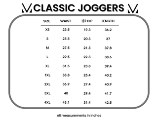 PREBOOK Classic Joggers - Lavender Hearts