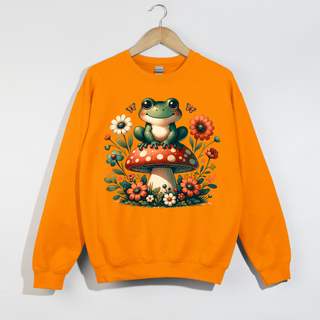 Mushroom Frog Crewneck