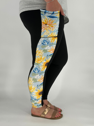 Sunny Sunflower SIDE Design w/ Pockets