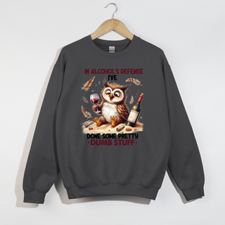 Alcohol's Defense Crewneck