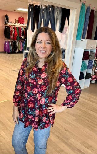 Floral Lizzy Top