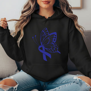 Butterfly of Hope Fundraiser Tee Black Hoodie