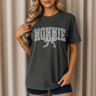 Nonnie Lace Bow Tshirt