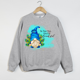 Peacock Gnome Crewneck
